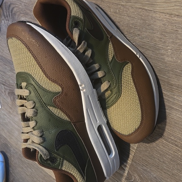 Nike Other - Nike Air Max 1 ESS PRM “Neutral Olive/Cargo Khaki” US Men Size 9.5 RETAIL $250